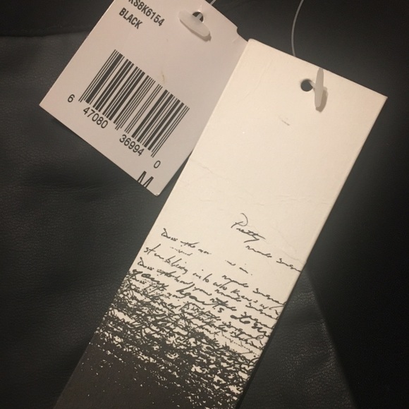 Kensie Black Faux Leather Pleather Skort Shorts M - Picture 4 of 5